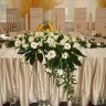 Цветочные композиции на президиум717
